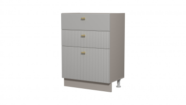 Шкаф-стол с 3-мя ящиками гл. 370